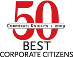 50 Corporate Knights 2009 - best corporate citizens