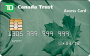 td bank card