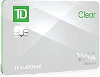 TD Clear credit card