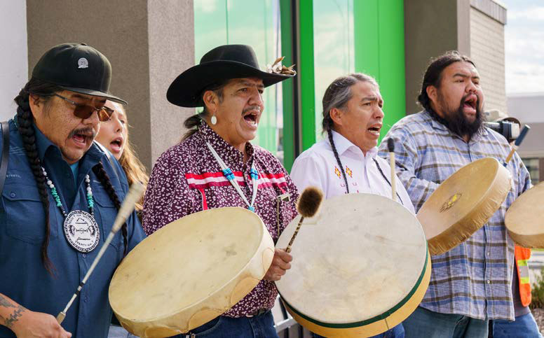 Indigenous drummers