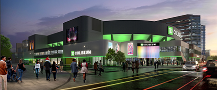TD Coliseum - building exterior