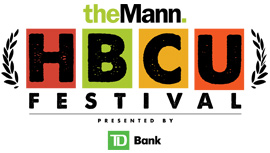 A logo of the HBCU Festival presented by TD Bank