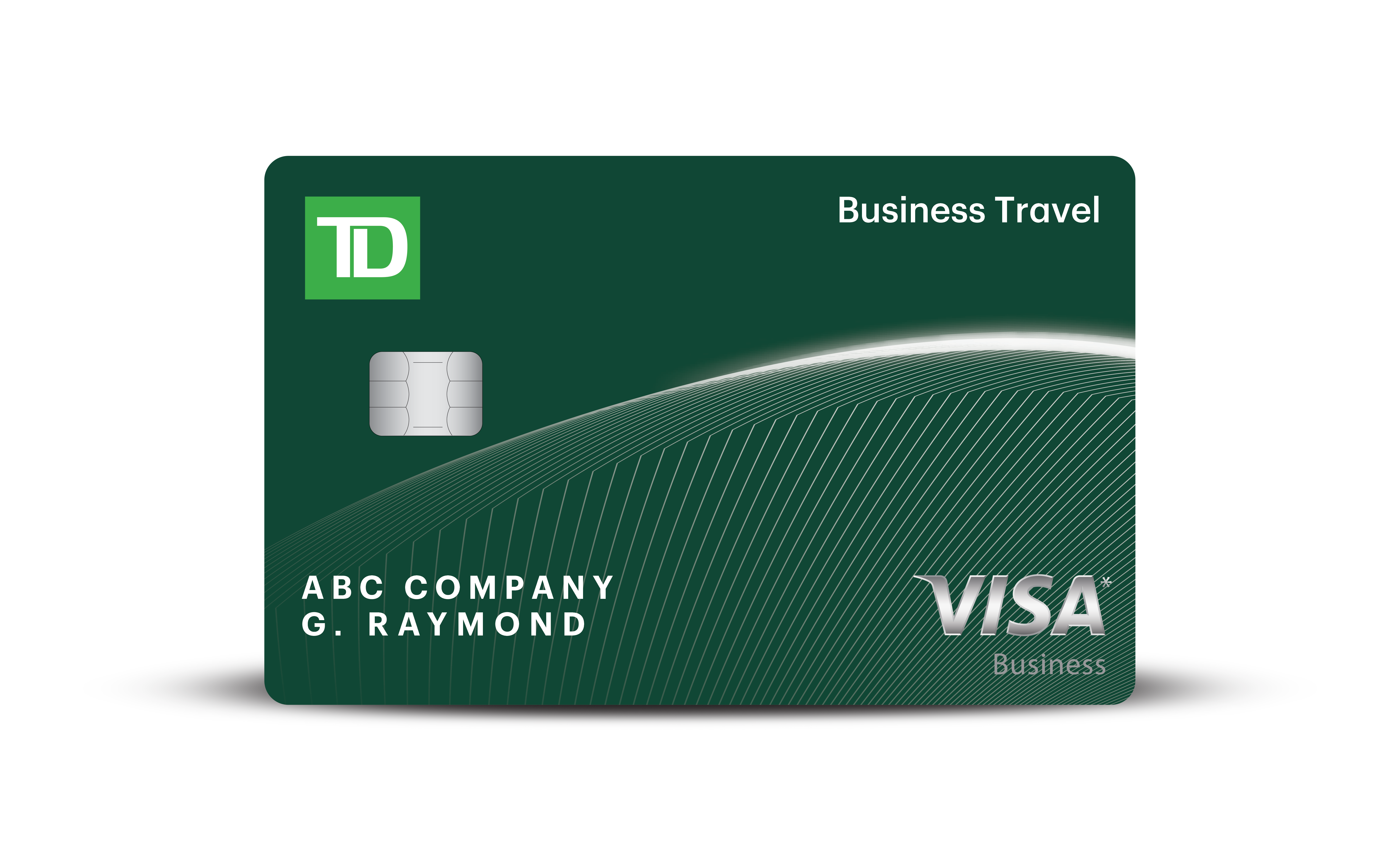 td business travel visa card