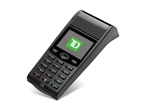 Image of the TD Generation WiFi POS Device
