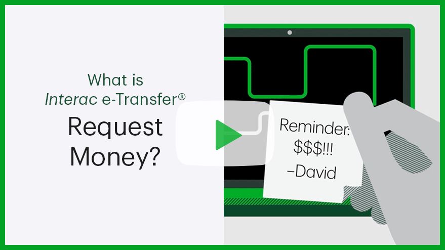 How to request money through Interac e-Transfer
