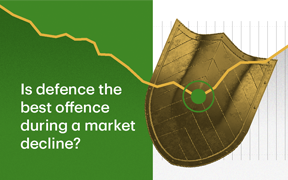 Is defence the best offence during a market decline?