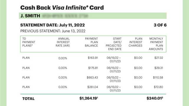 Td line of credit calculator sale