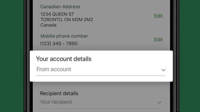 Td wire deals transfer