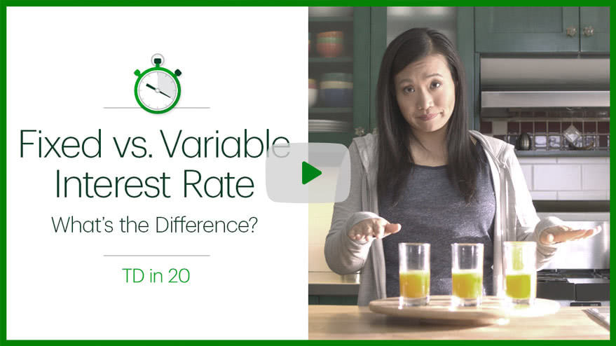 Play Fixed vs variable interest rate video