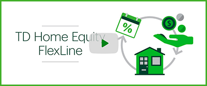 TD Home Equity Flexline Play Video
