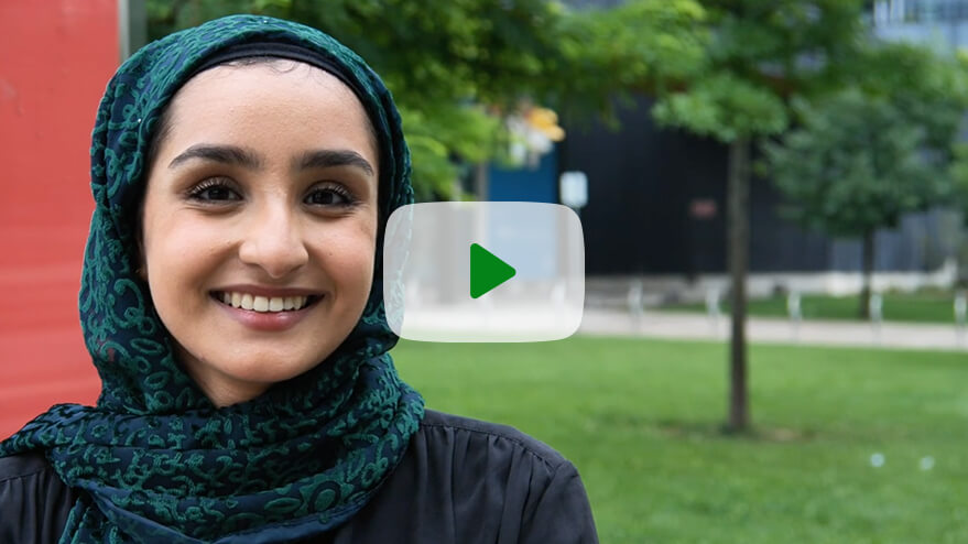 Fatima Ahmed, TD Scholarship for Community Leadership recipient