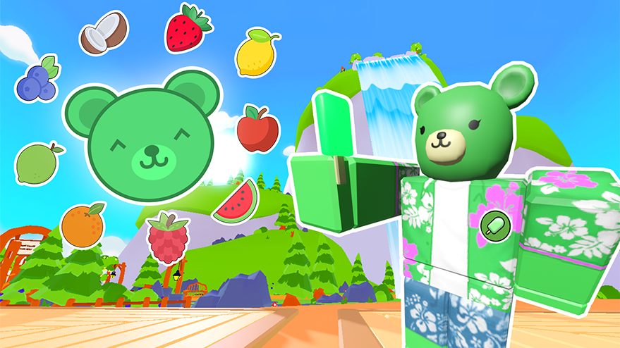 Treat Island, a Roblox game video thumbnail image