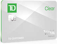Carte de crédit TD Clear