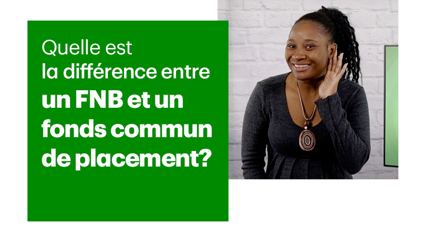 différence entre un FNB et un fonds commun de placement