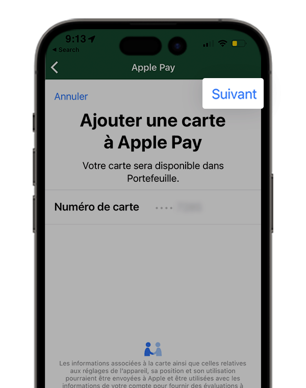 Carte per apple pay hotsell