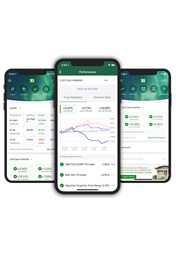 The TD app can help you better manage your money