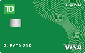 TD Low Rate Visa* Card view detail