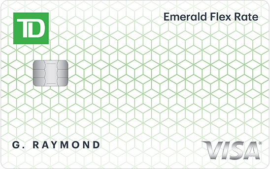 TD Emerald Flex Rate Visa* Card