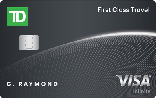 td first class travel card