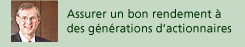 providing returns to generations of shareholders