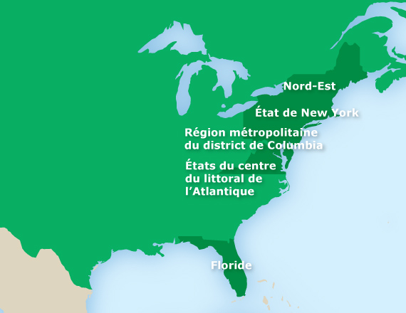 map of U.S.A.