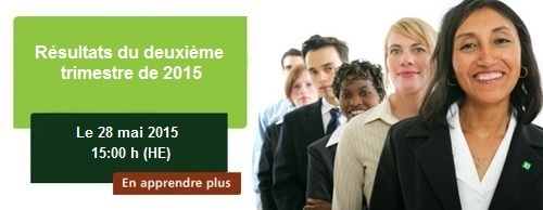 Résultats du deuxième trimestre de 2015