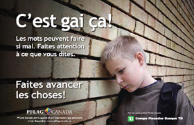 La TD soutient la campagne d'affichage de PFLAG