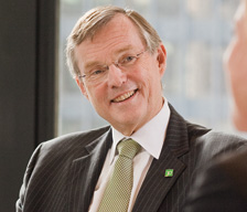 Photo de Ed Clark, président et chef de la direction