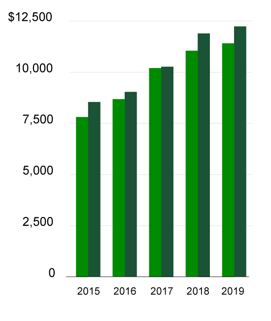 Net Income chart