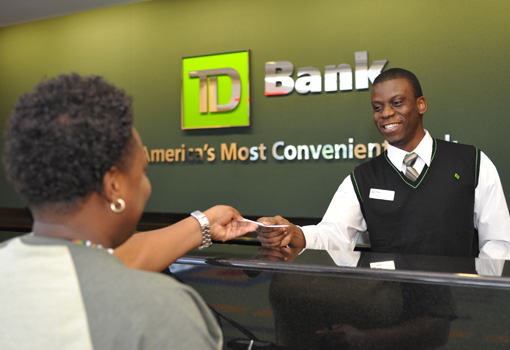 Photo of TD Bank employees