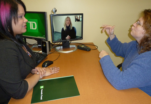 Photo of sign language service