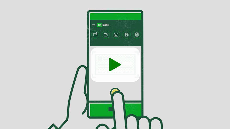 TD Bank Mobile Deposit Play video