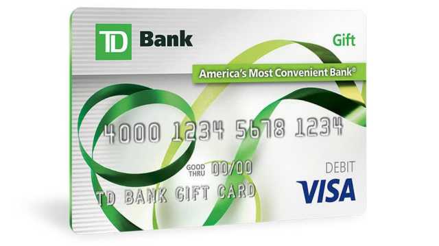 Last Day 11/1/22 – Visa Gift Card Information | TD Bank
