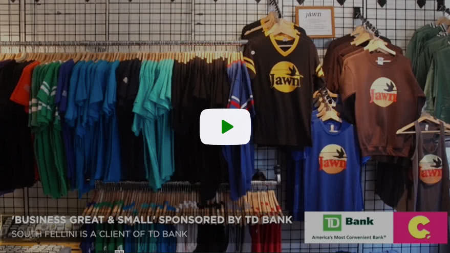 Play video of TD Bank Small Business customer South Fellini.