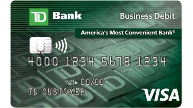 Td ameritrade shop debit card
