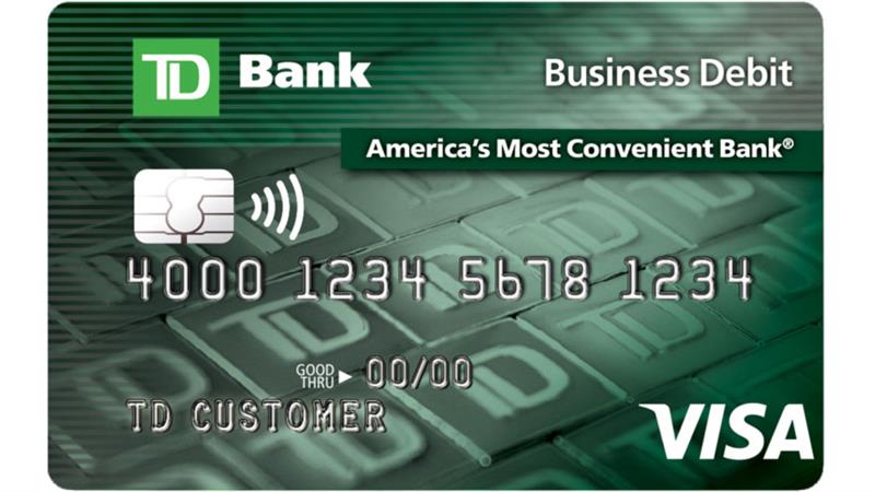 Business Debit Card Apply For A Visa Business Debit Card Td Bank