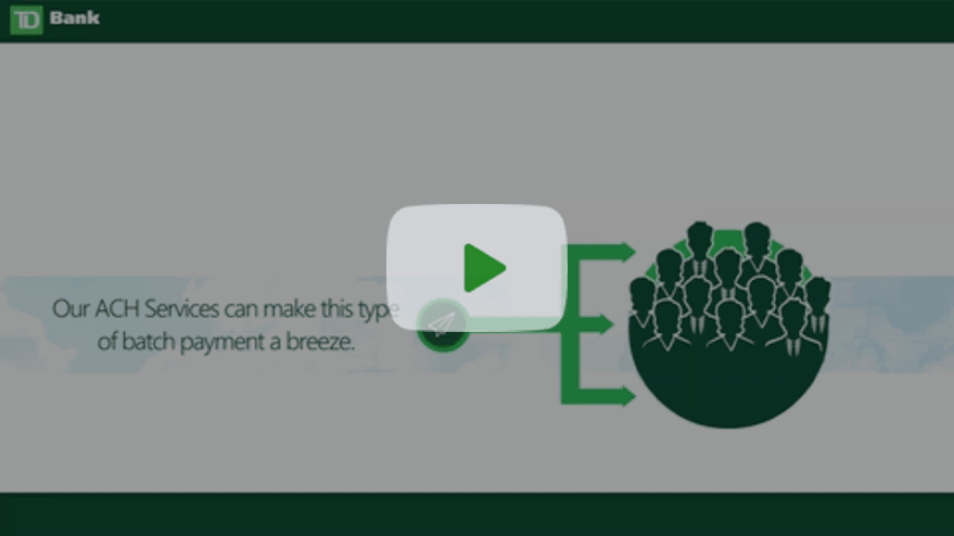 View video about how ACH Services can be an easy solution for payroll