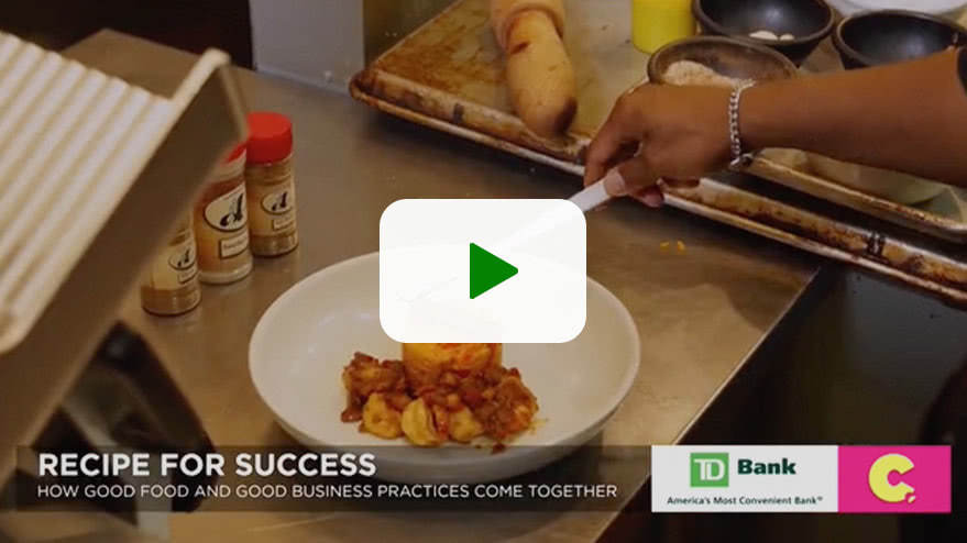 Play video of TD Bank Small Business customer Chef Amadeaus.